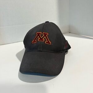 University M Embroidered Black Baseball Cap